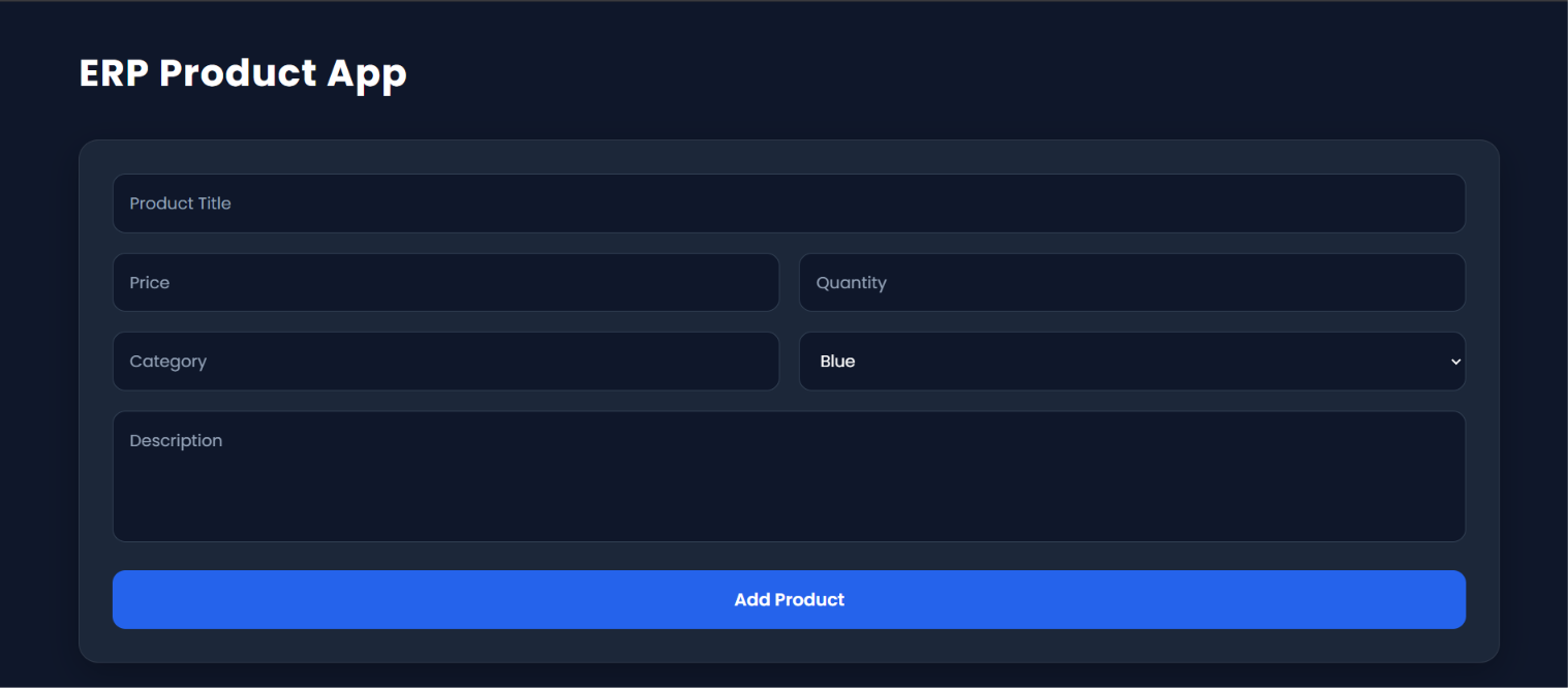 React & Java Web App